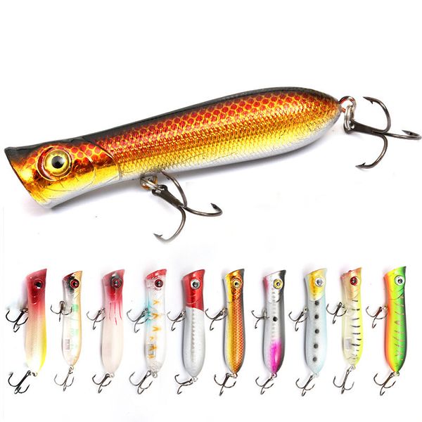 10pcs/lot 3d eyes lifelike fishing lure hooks pesca fish popper lures wobbler isca artificial hard bait swimbait mixed colors
10pcs/lot 3d eyes lifelike fishing lure hooks pesca fish popper lures wobbler isca artificial hard bait swimbait mixed colors