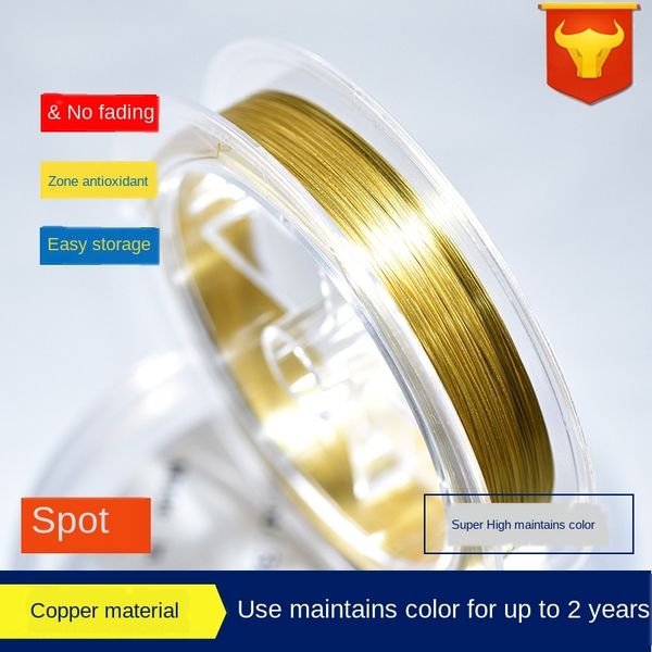 ultra-high- diy accessory protection shaped copper wire boxed diy color-protection colorless copper wire accessory material, Silver
ultra-high- diy accessory protection shaped copper wire boxed diy color-protection colorless copper wire accessory material, Silver