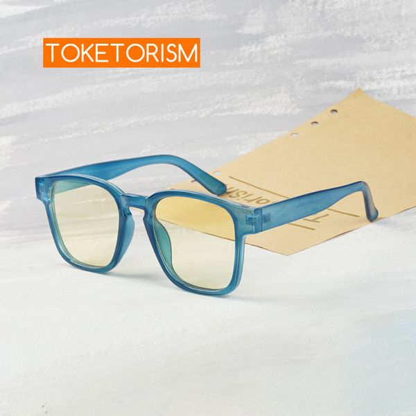 toketorism vintage big glasses transparent women sunglasses oversize square mens eyewear, White;black
toketorism vintage big glasses transparent women sunglasses oversize square mens eyewear, White;black