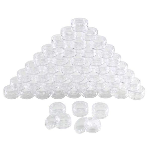 100 pcs 5ml clear plastic pot jars cosmetic containers sample container mini bottle mdf
100 pcs 5ml clear plastic pot jars cosmetic containers sample container mini bottle mdf