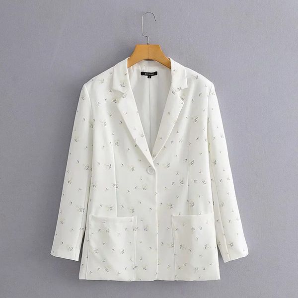 women's jackets little white daisy coat 2021 women cloak suit casual lady jacket fashion streetwear loose outerwear, Black;brown
women's jackets little white daisy coat 2021 women cloak suit casual lady jacket fashion streetwear loose outerwear, Black;brown