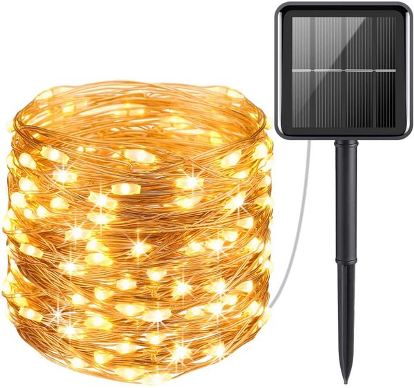 upgraded solar powered string lights, 72ft 200 led copper wire lights, fairy lights, indoor outdoor waterproof solar decoration lights for g
upgraded solar powered string lights, 72ft 200 led copper wire lights, fairy lights, indoor outdoor waterproof solar decoration lights for g