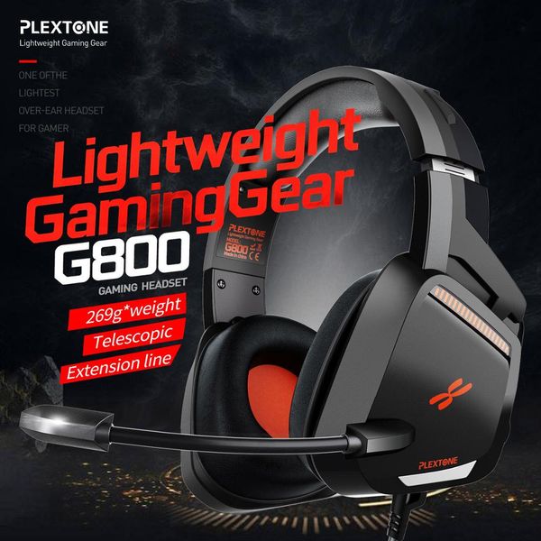 plextone g800 gaming headset headphones over-ear lightweight headsets with mic for ps4 pc mobile phone headsets gamer earphone
plextone g800 gaming headset headphones over-ear lightweight headsets with mic for ps4 pc mobile phone headsets gamer earphone
