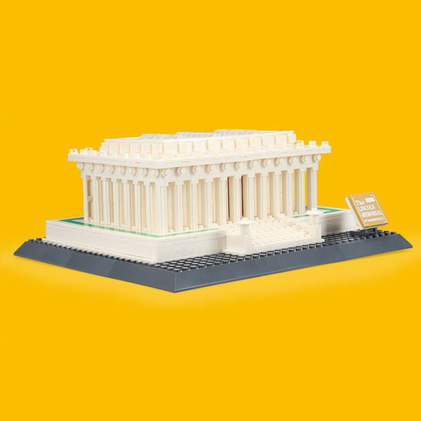 wanger world architectural model children's educational lincoln memorial boys and girls assembled toy gift of small particle blocks
wanger world architectural model children's educational lincoln memorial boys and girls assembled toy gift of small particle blocks