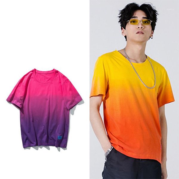 shirt casual relaxed couples wear gradient high street mens t-shirts summer tie die loose t, White;black
shirt casual relaxed couples wear gradient high street mens t-shirts summer tie die loose t, White;black