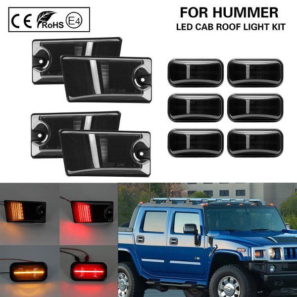 10pc smoked led cab roof light kit for hummer h2 2003-2009 h2 sut 2005-2009
10pc smoked led cab roof light kit for hummer h2 2003-2009 h2 sut 2005-2009