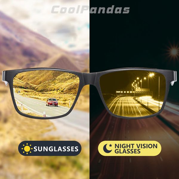 carbon fiber square driving pchromic polarized sunglasses men day night vision goggles sun glasses gafas de sol hombre, White;black
carbon fiber square driving pchromic polarized sunglasses men day night vision goggles sun glasses gafas de sol hombre, White;black