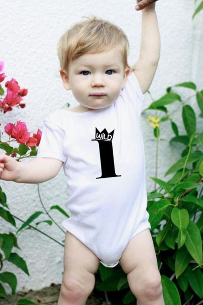 wild one birthday new design cotton short sleeve baby bodysuit baby boys girls clothes funny girls cloth 0-24m babe onesie, Blue
wild one birthday new design cotton short sleeve baby bodysuit baby boys girls clothes funny girls cloth 0-24m babe onesie, Blue