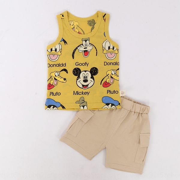 children's suit 2020 new vest shorts two-piece cotton cartoon baby clothes suits for boys and girls and girls vest children's suit, Blue
children's suit 2020 new vest shorts two-piece cotton cartoon baby clothes suits for boys and girls and girls vest children's suit, Blue