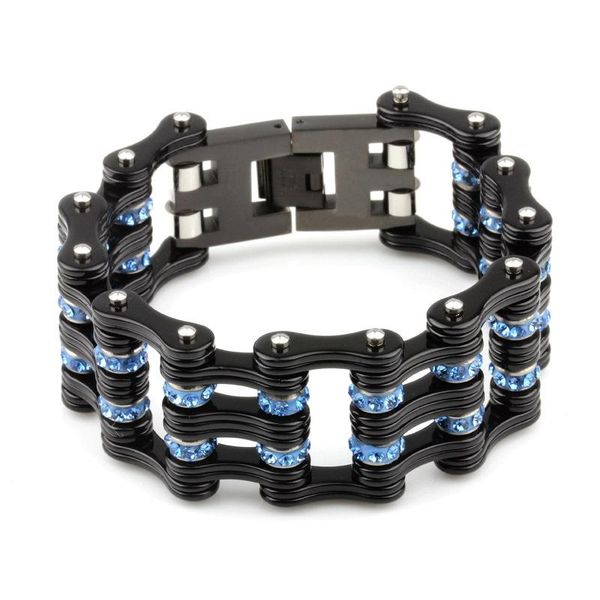 h181 men's stainless steel bracelets stainless steel bicycle chain bracelets stainless steel bike chain bracelets fashion jewel, Black
h181 men's stainless steel bracelets stainless steel bicycle chain bracelets stainless steel bike chain bracelets fashion jewel, Black