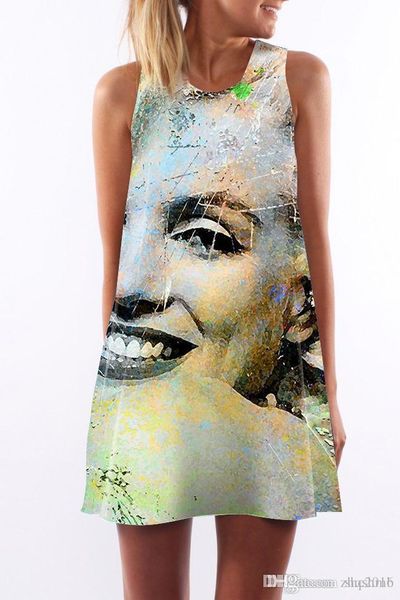 женское платье crew neck лето новый стиль sexy sling рукавов hip wrap lady монро голова портрет печати юбка карандаш вскользь платья размер, Black;gray
женское платье crew neck лето новый стиль sexy sling рукавов hip wrap lady монро голова портрет печати юбка карандаш вскользь платья размер, Black;gray