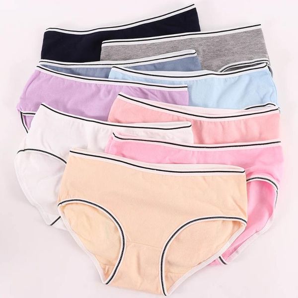 women's panties women cotton mid-waist breathable solid color simple fashion lady briefs underwear candy, Black;pink
women's panties women cotton mid-waist breathable solid color simple fashion lady briefs underwear candy, Black;pink