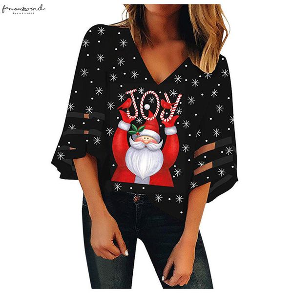 blouse women shirt women christmas new black red v neck mesh trumpet sleeves loose blouse ship, White
blouse women shirt women christmas new black red v neck mesh trumpet sleeves loose blouse ship, White