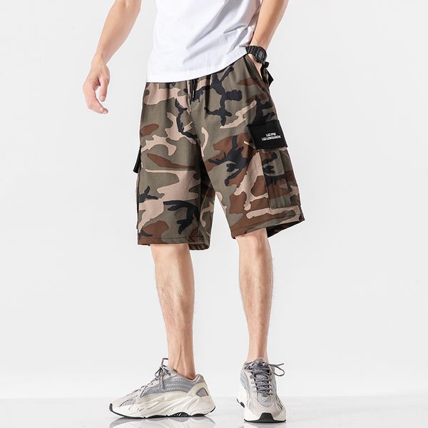 aprilmomo2020 camouflage tooling shorts men's new men's casual shorts loose work, White;black
aprilmomo2020 camouflage tooling shorts men's new men's casual shorts loose work, White;black