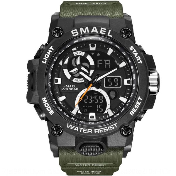 smael smale 8011 men's double waterproof week calendar multifunctional luminous watch outdoor sports luminous outdoor sports, Blue
smael smale 8011 men's double waterproof week calendar multifunctional luminous watch outdoor sports luminous outdoor sports, Blue