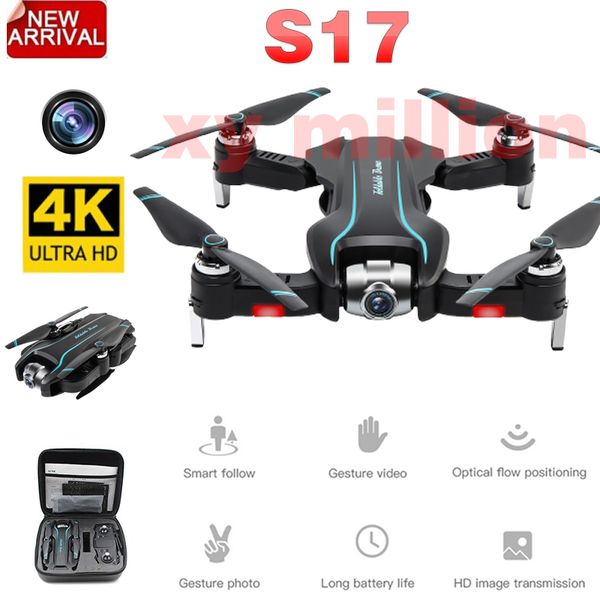 new arrival s17 rc drone 4k with dual camera optical flow hd one-key return adjustable angle camera helicopter quadcopter toys
new arrival s17 rc drone 4k with dual camera optical flow hd one-key return adjustable angle camera helicopter quadcopter toys