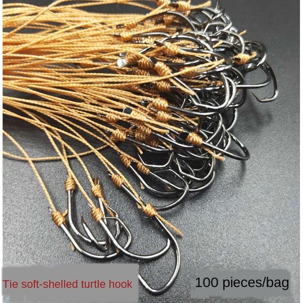 tied 50cm long line group old turtle hook high carbon steel with barbed high carbon steel turtle tortoise tortoise fish hook
tied 50cm long line group old turtle hook high carbon steel with barbed high carbon steel turtle tortoise tortoise fish hook