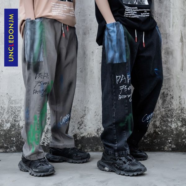 uncledonjm граффити printed джинсовые брюки hip мужские джинсы брюк hop streetwear повседневный сыпучие joggers жан m913, Blue
uncledonjm граффити printed джинсовые брюки hip мужские джинсы брюк hop streetwear повседневный сыпучие joggers жан m913, Blue