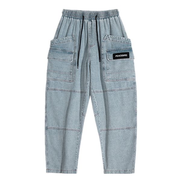 men's pants male jeans jean men homme mens classic fashions denim biker pant slim fit baggy straight trousers designer ripped, Black
men's pants male jeans jean men homme mens classic fashions denim biker pant slim fit baggy straight trousers designer ripped, Black