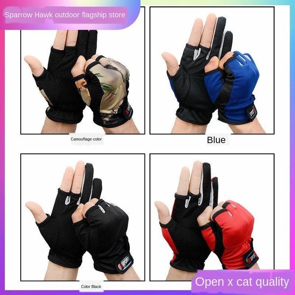 y76w1 sun-proof breathable men's and gloves and gloves women's ultra-thin fishing dew three-finger flying knock waterproof non-sli, Black
y76w1 sun-proof breathable men's and gloves and gloves women's ultra-thin fishing dew three-finger flying knock waterproof non-sli, Black