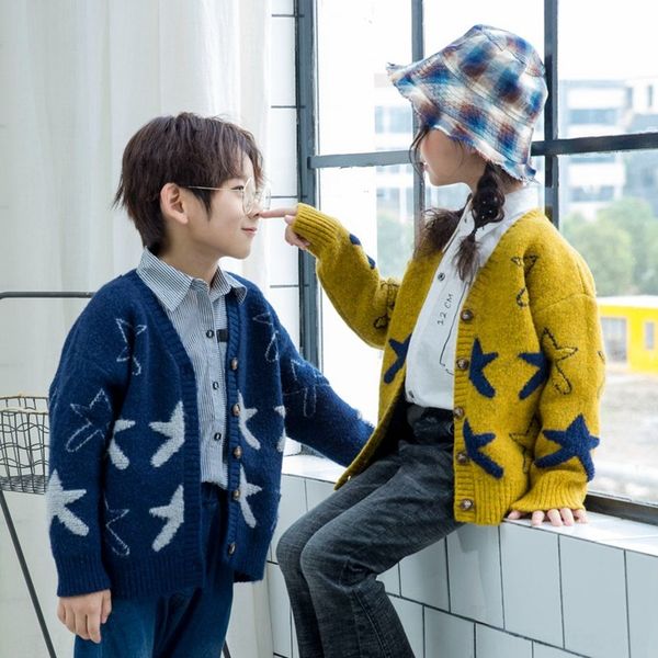 vosnf new children's coat sweater season 2020 fashionable knitted sweater for boys and girls cardigan coat for boys and girls fashionab, Blue
vosnf new children's coat sweater season 2020 fashionable knitted sweater for boys and girls cardigan coat for boys and girls fashionab, Blue