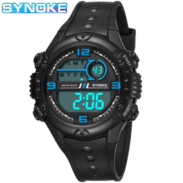 children and luminous electronic students electronic watch boys and girls luminous waterproof multifunctional alarm sports watch, Blue
children and luminous electronic students electronic watch boys and girls luminous waterproof multifunctional alarm sports watch, Blue