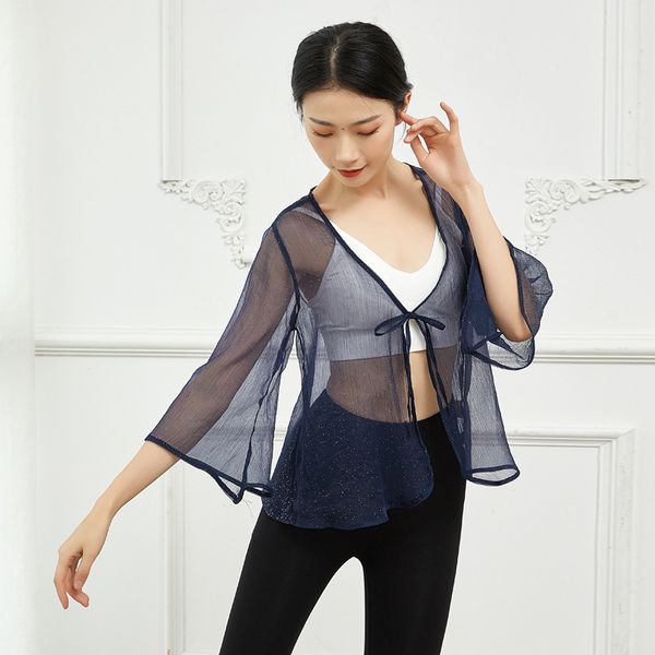 belly dance transparent sheer summer cardigan shirt ballet costume for women dance clothes dancer wear clothing, Black;red
belly dance transparent sheer summer cardigan shirt ballet costume for women dance clothes dancer wear clothing, Black;red