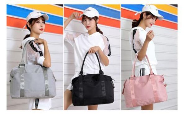 stylish sports bag new all-in-one casual purse travel bag women's purse large capacity portable fitness bag, Black;red
stylish sports bag new all-in-one casual purse travel bag women's purse large capacity portable fitness bag, Black;red