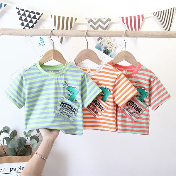 boys' t-shirt pullover pullover 2020 new baby cartoon casual short sleeve fashionable children's dinosaur striped t-shirt, Blue
boys' t-shirt pullover pullover 2020 new baby cartoon casual short sleeve fashionable children's dinosaur striped t-shirt, Blue