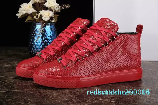 luxurious arena sneakers shoes outdoor casual flats fashion men black,red python leather kanye west trainers walking factory wholes c14
luxurious arena sneakers shoes outdoor casual flats fashion men black,red python leather kanye west trainers walking factory wholes c14