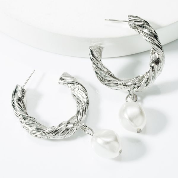 earrings new lemon rope alloy c- shaped imitation pearl earrings female ins wind earrings, Golden
earrings new lemon rope alloy c- shaped imitation pearl earrings female ins wind earrings, Golden