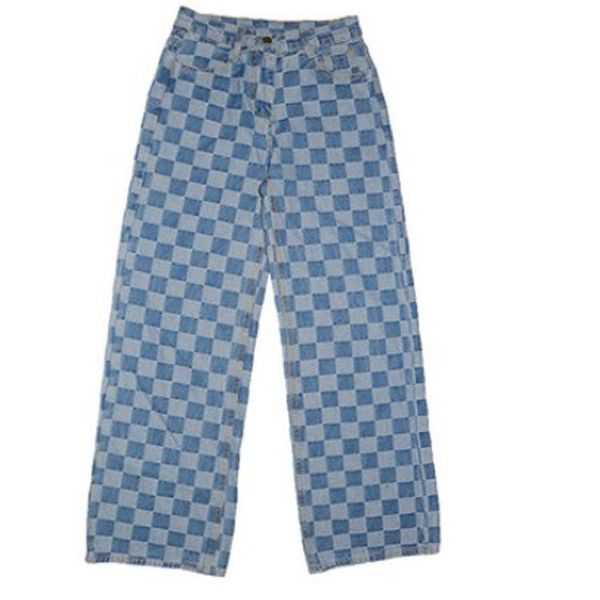 ebaihui 2020 fashion wide leg trousers for plus-size women's wear the new european and american style straight pants summer jeans, Blue
ebaihui 2020 fashion wide leg trousers for plus-size women's wear the new european and american style straight pants summer jeans, Blue