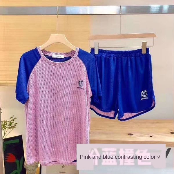 shoqb goddess quick-drying clothes set 2020 summer new korean and shorts style close-fitting contrast color short sleeve shorts two-piece se, Gray
shoqb goddess quick-drying clothes set 2020 summer new korean and shorts style close-fitting contrast color short sleeve shorts two-piece se, Gray
