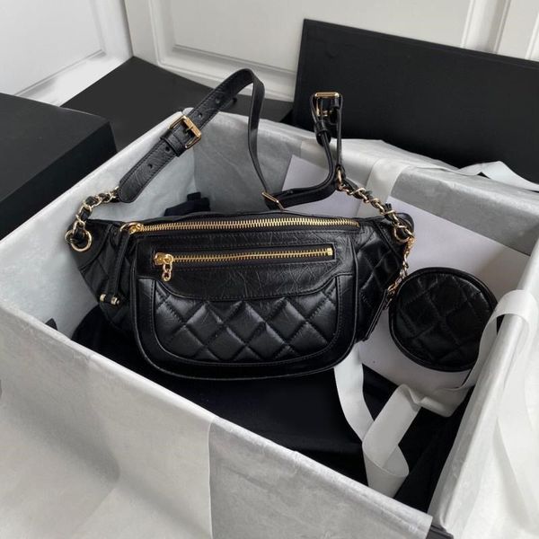 19 autumn winter new waist chest bag 7a high-end quality fashion style zero wallet chain can cross the hardware collocation
19 autumn winter new waist chest bag 7a high-end quality fashion style zero wallet chain can cross the hardware collocation
