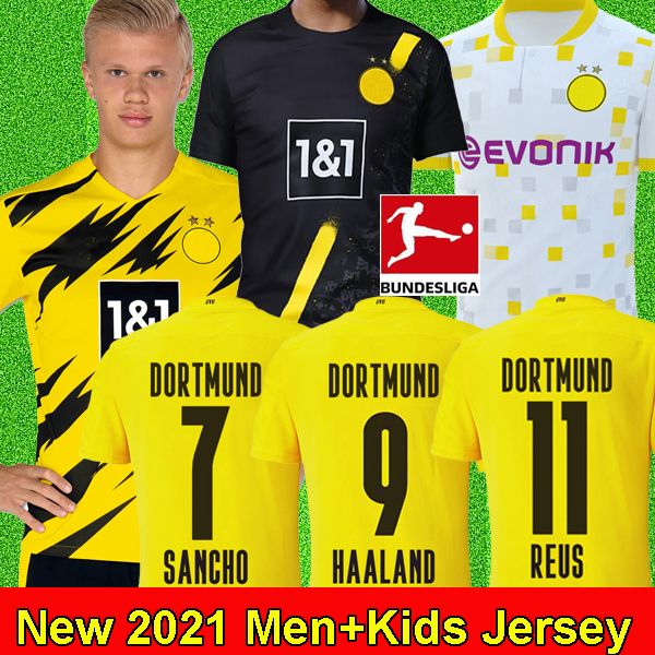 20 21 borussia dortmund soccer jerseys haaland 2020 2021 football shirts 110th sancho reus hummels brandt paco delaney maillot, Black;yellow
20 21 borussia dortmund soccer jerseys haaland 2020 2021 football shirts 110th sancho reus hummels brandt paco delaney maillot, Black;yellow