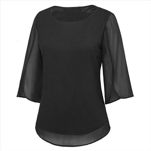 женские топы и блузки повседневной твердой офис шифон блузка топы половина оборки flare рукав женщина tops chemise femme, White
женские топы и блузки повседневной твердой офис шифон блузка топы половина оборки flare рукав женщина tops chemise femme, White