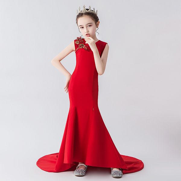 bgw 394ht round neck red satin mermaid flower girl dress sleeveless split joint vestidos de baile de finalistas zipper back 2020, Red;yellow
bgw 394ht round neck red satin mermaid flower girl dress sleeveless split joint vestidos de baile de finalistas zipper back 2020, Red;yellow