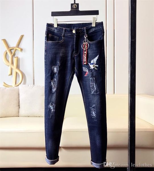 мужская байкер роскошь дизайнер джинсы slim fit мотоцикл байкер мода мужские брюки проблемные джинсы хип-хоп узкие брюки, Blue
мужская байкер роскошь дизайнер джинсы slim fit мотоцикл байкер мода мужские брюки проблемные джинсы хип-хоп узкие брюки, Blue
