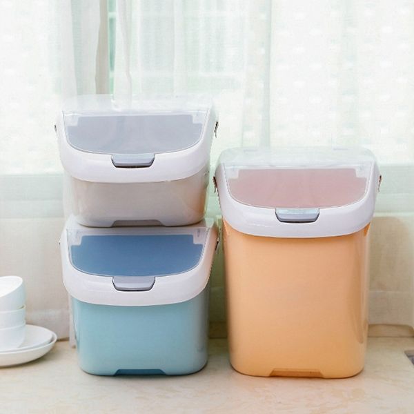 storage bottles & jars rice box sealed moisture-proof large capacity grain flour container kitchen flip cover
storage bottles & jars rice box sealed moisture-proof large capacity grain flour container kitchen flip cover