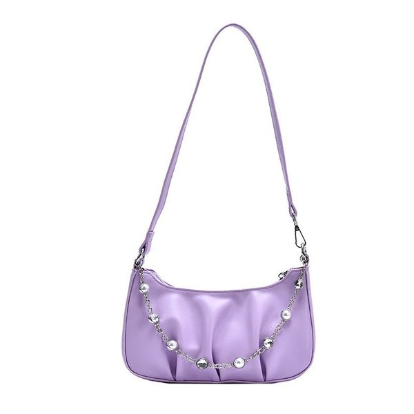 fashion lady shoulder bag new lady handbag chain female work bag texture purple pu leather light easy to clean
fashion lady shoulder bag new lady handbag chain female work bag texture purple pu leather light easy to clean