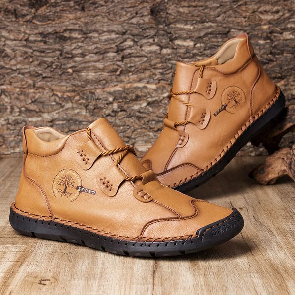 men male man plus size ankle boots matin shoe mens lace up vintage pu leather flats zapatos de hombres personlizar zapatos m0710, Black
men male man plus size ankle boots matin shoe mens lace up vintage pu leather flats zapatos de hombres personlizar zapatos m0710, Black