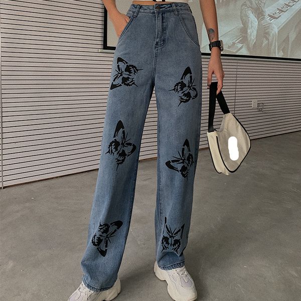 women's jeans autumn and summer butterfly high waist stretch women slim long legs solid color, Blue
women's jeans autumn and summer butterfly high waist stretch women slim long legs solid color, Blue
