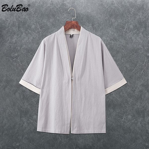 men's casual shirts bolubao brand men trendy summer harajuku solid color loose three quarter shirt male, White;black
men's casual shirts bolubao brand men trendy summer harajuku solid color loose three quarter shirt male, White;black