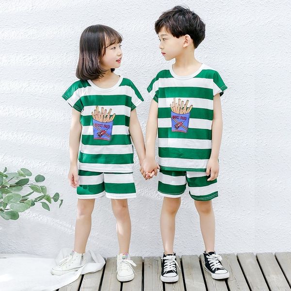 children's short sleeve suit men's 2020 new casual short sleeve two-piece suit girls' home wear home clothes shorts and short
children's short sleeve suit men's 2020 new casual short sleeve two-piece suit girls' home wear home clothes shorts and short