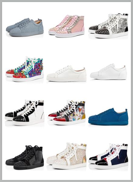party lovers genuine leather casual rivet fashion red bottoms shoes studded spikes flat sneakers for men women, Black
party lovers genuine leather casual rivet fashion red bottoms shoes studded spikes flat sneakers for men women, Black
