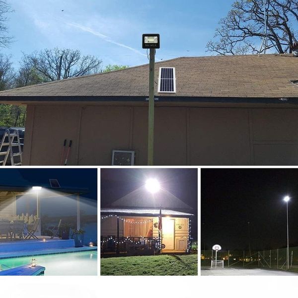 

Solar led lights 25W 40W 60W 100W Spotlight IP66 Waterproof Floodlight Remote control Solar Lamp for Garden Street Garage Park