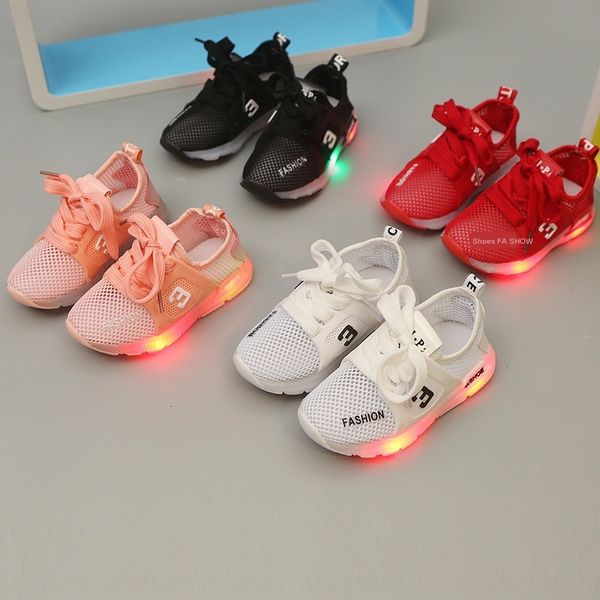 tqyi0 2019 children's light shoes baby toddler soft bottom breathable lace baby led luminous leisure sports with lights and sandals lum, Black;red
tqyi0 2019 children's light shoes baby toddler soft bottom breathable lace baby led luminous leisure sports with lights and sandals lum, Black;red