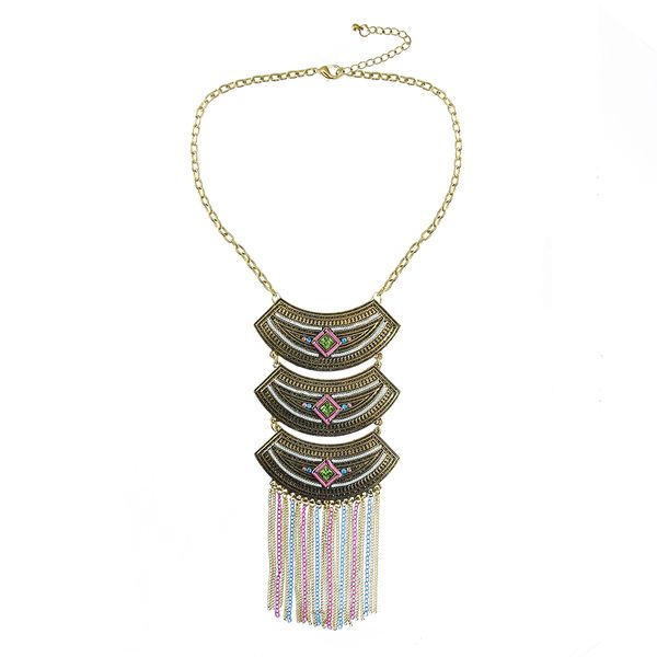 новый vintage style geometry moon высекая цветка сплава rhinestone красочные цепи кисточки ожерелье для женщин партии свадебный подарок, Silver
новый vintage style geometry moon высекая цветка сплава rhinestone красочные цепи кисточки ожерелье для женщин партии свадебный подарок, Silver