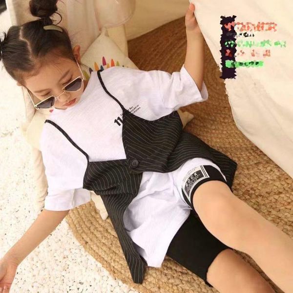 children's clothing 2020 summer new summer children's suit female girls two-piece suit little girl fashion, White
children's clothing 2020 summer new summer children's suit female girls two-piece suit little girl fashion, White