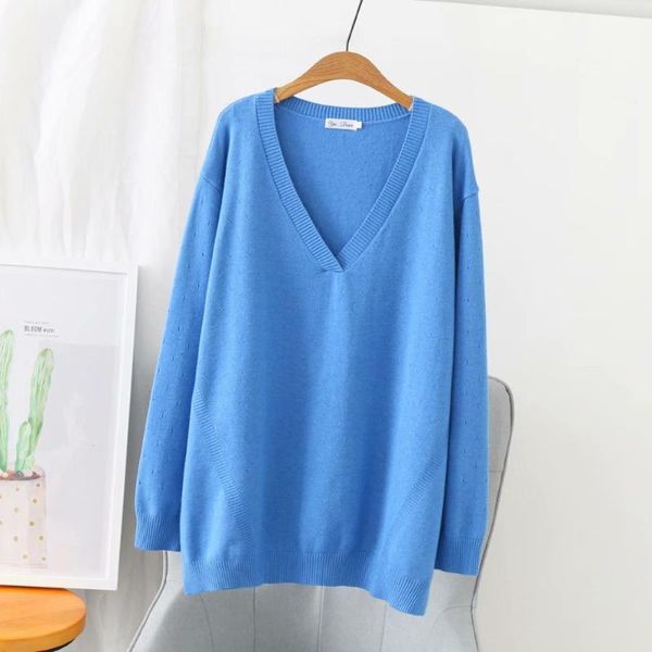plus size solid blue black wool v-neck women loose sweaters 2020 new winter casual ladies knitted pullovers female, White;black
plus size solid blue black wool v-neck women loose sweaters 2020 new winter casual ladies knitted pullovers female, White;black